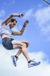 Renaud Lavillenie, saut inaugural des Journées Olympiques Paris 2017 © Laurence Masson (6)
