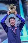 Alexander Massialas, fleuret USA, vice champion Olympique 2016, Photo officielle du Wall of Fame, CIP 2017  @ FFE - Laurence Masson